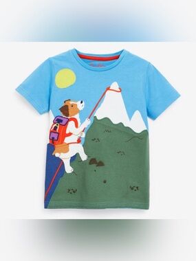 Mini Boden Dog Mountain Climbing T-Shirt